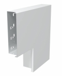 Угол плоский с крышкой кабельного канала LKM 60x200 мм, сталь белый Угол плоский с крышкой кабельного канала LKM 60x200 мм, сталь белый