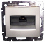 Розетка 1гн комп RJ45 с/у алюминий механизм кат.5е Valena Classic Legrand
