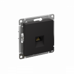 Розетка 1гн комп RJ45 с/у карбон механизм кат.5е AtlasDesign Systeme Electric (1/5) Розетка 1гн комп RJ45 с/у карбон механизм кат.5е AtlasDesign Systeme Electric (1/5)