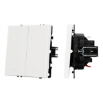 Механизм выключателя управления шторами SWT-NOBE-MKR2-SFPL-WH (230V, 10A) (Arlight, Белый кварц) Механизм выключателя управления шторами SWT-NOBE-MKR2-SFPL-WH (230V, 10A) (Arlight, Белый кварц)