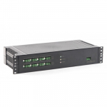 SKAT-V.16 RACK источник питания высота 1U+1U, 16 выходов по 0,5 А или 8 по 1А