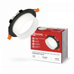Светильник встраиваемый GX53R-SOFT FG-BL под GX53 матовый плафон, 110х53мм черный IN HOME Светильник встраиваемый GX53R-SOFT FG-BL под GX53 матовый плафон, 110х53мм черный IN HOME