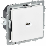 BRITE Роз. USB C 65Вт высокоскор. зар. РЮ12-1-БрАБ а/б IEK BRITE Роз. USB C 65Вт высокоскор. зар. РЮ12-1-БрАБ а/б IEK