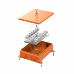 Коробка металлическая огнестойкая 70-0385-FR6.0-24 E15-E120 RAL2004 150x200x60 (6 шт/кор) Промрукав