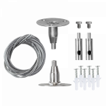 Подвес универсальный PTR S-2.0m для шинопроводов; светильников; треков JazzWay 5014756 (2шт. в комплекте) Подвес универсальный PTR S-2.0m для шинопроводов; светильников; треков JazzWay 5014756 (2шт. в комплекте)
