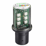 Лампа индикаторная светодиодная (LED) желтая BA15d 230В Schneider Electric