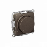 Светорегулятор 400Вт поворотно-нажимной с/у мокко механизм AtlasDesign Systeme Electric Светорегулятор 400Вт поворотно-нажимной с/у мокко механизм AtlasDesign Systeme Electric