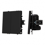 ARL NOBE Выключатель перекрёстный 2 кл софт-тач черный оникс SWT-MKX2-SFPL-BK (250V, 10A) (Arlight, -) ARL NOBE Выключатель перекрёстный 2 кл софт-тач черный оникс SWT-MKX2-SFPL-BK (250V, 10A) (Arlight, -)