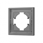 Рамка пластиковая FRM-TENDO-PL-1-GR (Arlight, Графитовый) Рамка пластиковая FRM-TENDO-PL-1-GR (Arlight, Графитовый)