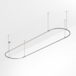 Основание ART-APRIORI-OVAL-ROD-800-4000x1000 (TN) (Arlight, IP20 Металл, 3 года) Основание ART-APRIORI-OVAL-ROD-800-4000x1000 (TN) (Arlight, IP20 Металл, 3 года)