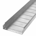 Лоток неперфорированный Профи INOX (AISI 304) 300х80х6000 (1,2 мм) (12 м/уп) Промрукав