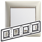 Рамка 4гн жемчуг Valena Legrand (1) Рамка 4гн жемчуг Valena Legrand (1)