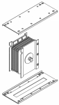 Блок соед. 3200А Al 3L+N+PER НК IP55 IEK