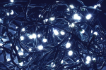 Гирлянда-нить 5м 50Led белый свет IP20 зеленый шнур 1,5м контроллер 8 сцен LIGHTING IEK (1/100)