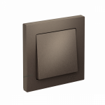 Выключатель 1кл с/у мокко в сборе AtlasDesign Systeme Electric