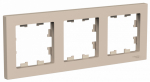 Рамка 3гн песочный AtlasDesign Systeme Electric (1/15)