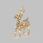 Светодиодная фигура Олень 21см, цвет свечения теплый белый, питание 2xAA (не в комплекте) NEON-NIGHT Светодиодная фигура Олень 21см, цвет свечения теплый белый, питание 2xAA (не в комплекте) NEON-NIGHT