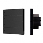 INTELLIGENT ARLIGHT Кнопочная панель SMART DALI-301-22-8K-D2-IN Black (BUS, Frameless) (IARL, IP20 Пластик, 5 лет)