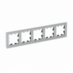 Рамка 5гн стекло алюминий AtlasDesign Nature Systeme Electric (1/1) Рамка 5гн стекло алюминий AtlasDesign Nature Systeme Electric (1/1)