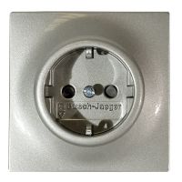 Розетка ABB Impuls 1-мест. механизм с накладкой с З/К скр. уст-ки16А 220-250В IP20 шампань