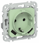 FLITE Роз.с з/к/ш 16А USB AA 3,1А РСЮша11-0-ФлФ фис. IEK