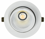 Светильник светодиод коленчатый 35Вт 4000К 3500Лм круг белый IP20 ДВО 1822 LIGHTING PRO IEK (1/18)
