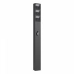 Светильник LGD-TILLIS-BOLL-SOCKET-H900-12W Warm3000 (GR, 92 deg, 230V) (Arlight, IP54 Металл, 3 года)
