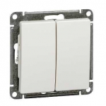 Выключатель 2кл с/у белый механизм W59 Systeme Electric (1/10) Выключатель 2кл с/у белый механизм W59 Systeme Electric (1/10)