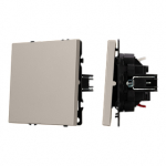 ARL NOBE Выключатель проходной 1 кл софт-тач кашемир SWT-MKP1-SFPL-CA (250V, 10A) (Arlight, -) ARL NOBE Выключатель проходной 1 кл софт-тач кашемир SWT-MKP1-SFPL-CA (250V, 10A) (Arlight, -)