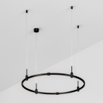 Основание ART-APRIORI-ROUND-HANG-R1000 (BK) (Arlight, IP20 Металл, 3 года)