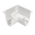 Угловой коннектор S35 встраиваемый белый Угловой коннектор S35 встраиваемый белый