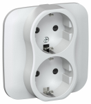 FLITE Роз. 2-я с з/к/ш 16А РСш12-0-А-ФлЖ жем. IEK