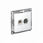 Розетка 2гн комп+ТВ RJ45+TV с/у лотос механизм кат.5е AtlasDesign Systeme Electric (1/10) Розетка 2гн комп+ТВ RJ45+TV с/у лотос механизм кат.5е AtlasDesign Systeme Electric (1/10)