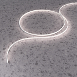 Led Strip Гибкий неон 12x6 24В 10Вт/м 6000K IP67 5м 432031