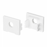 Заглушка SL-SLIM-H13M WHITE с отверстием (Arlight, Пластик)