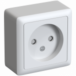 Розетка 1гн без З/К шторки о/у белый 10А IP20 Хит Systeme Electric (1/168) Розетка 1гн без З/К шторки о/у белый 10А IP20 Хит Systeme Electric (1/168)