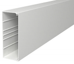 Кабель-канал с крышкой WDK 80x210x2000 мм ПВХ светло-серый RAL7035 Кабель-канал с крышкой WDK 80x210x2000 мм ПВХ светло-серый RAL7035