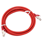 Патч-корд TERACOM CS Cat.6A экранированный S/FTP оболочка LSZH красный (3,0м)