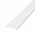 Крышка лотка 100х3000 RAL 9003 (0,7 мм) (24 м/уп) Промрукав Крышка лотка 100х3000 RAL 9003 (0,7 мм) (24 м/уп) Промрукав