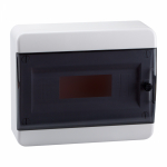 Бокс ЩРН-П-12мод настен пласт бел (дв.прозр) IP41 P-BNK-2-12-IP41 OptiBox КЭАЗ (1)