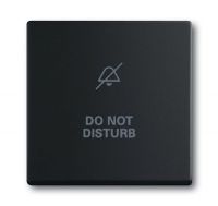 Клавиша одинарная перекидная для выкл-ля/кнопки пластик черный матовая IP20 для шинной системы ABB Solo/future
