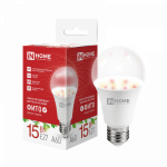 Лампа светодиодная LED-A60 PRO-ФИТО полный спектр 15Вт 230В Е27 IN HOME