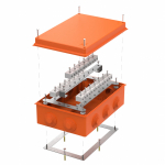 Коробка огнестойкая для о/п 40-0330-FR10.0-40 Е15-Е120 RAL2004 260х175х90 (7 шт/кор) Промрукав