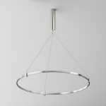 Technical Подвесной набор с основанием под блок питания для круглого шинопровода Flarity платина