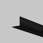 Led Strip Рассеиватель для профиля 16×16 (Угол, Чёрный, 2 м), ALM-1616S-B-DF-2M Led Strip Рассеиватель для профиля 16×16 (Угол, Чёрный, 2 м), ALM-1616S-B-DF-2M