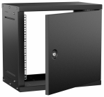 Шкаф наст. 9U 550х350мм метал. дв. черн. GENERICA