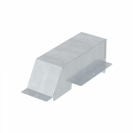 T-ответвитель для листового кабельного лотка 100ммx150мм сталь непрерывное гальваническое цинк-алюминиевое покрытие светло-серый DKC S5 Combitech