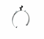 Держатель коньковый регулируемый большой с пластиковым фиксатором TDZ Промрукав Держатель коньковый регулируемый большой с пластиковым фиксатором TDZ Промрукав