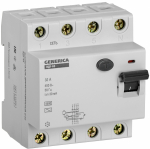 УЗО 4Р 32А 30мА 4,5кА тип АС ВД1-63 GENERICA IEK (1/24)