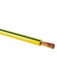Провод ПуГВ 1х0,5 ГОСТ (разномер), желто-зеленый TDM
